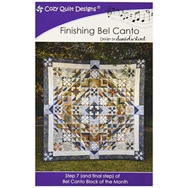 Cozy Quilt Designs CQD01207 Bel Canto Step 6 Bom Finishing Pattern