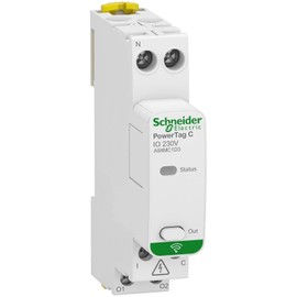 Schneider Electric - PowerTag C - Modular wireless contact sensor - 1 input 1 output - A9XMC1D3