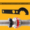 AOXEXOB Wrench Tools, Multi-Function Carbon Steel Wrench Combo for Removal