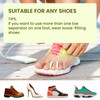Bukihome 45 Pack Foam Toe Separators,Breathable Toe Spacers, Reduce Friction
