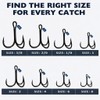 Maruto Barbless Treble Fishing Hooks, Sharp and Strong Japanese High