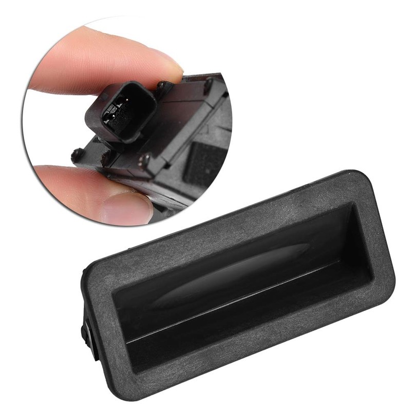 Ymiko Tailgate Opener Switch Tailgate Trunk Opener Release Switch Black