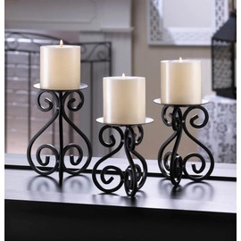 Elegant Scrollwork Canldeholders (Scrollwork)