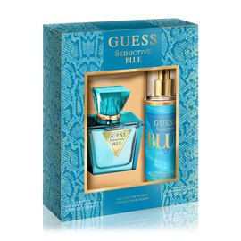 GUESS Seductive Blue Women/Femme Eau de Toilette 2 Piece Gift Set - Perfume Spray 2.5 Fl. Oz. & Fragrance Mist 4.2 Fl. Oz.