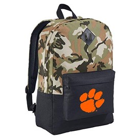 Broad Bay Clemson University CAMO Backpack Medium Clemson Tigers Backpacks