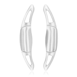 LEXLEYS Toyota Aluminum Alloy Paddle Shift Cover Shift Paddle Custom Parts Accessories Applicable New Crown (220 Series) RS/New Camry (XV70 Model)/New Corolla/New Corolla Sport (Silver)