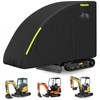 COSHNIBI Mini Excavator Cover,600D Waterproof Dust Protection Excavator Cover with