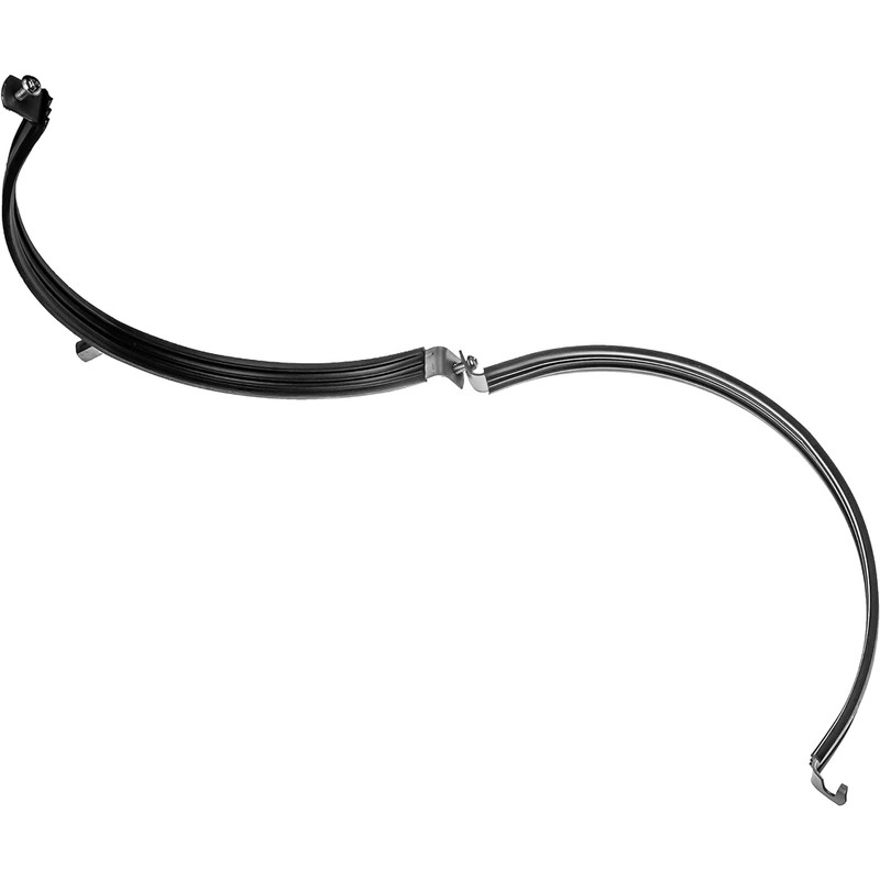 HVAC OV 12" Inch 5Pack Galvanized Steel Duct Clamp with