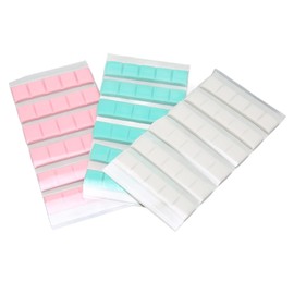 Fixing Nail Clay,Nail Art Stand Clay,Manicure Clay Adhes Reusable Removable Nail Art Stand Clay for False Nail Tips Display Practice 3 Colors