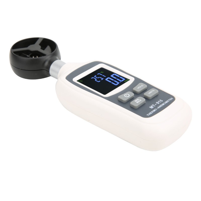 MT-915 Digital Portable Digital Anemometer Wind Speed Gauge Wind Temperature