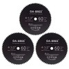 3 Pack 4 1/2-Inch HSS Compact Circular Saw Blades with