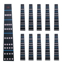 TRADERPLUS Violin Note and Finger Guide Fingerboard Sticker - Removable Position Marker for Beginners Practice (1/2)