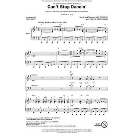 Can't Stop Dancin' for SAB Choir