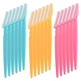 ASTARON 30 Pcs Eyebrow Razor Trimmers for Women and Men Face Hair Removers