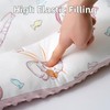 Reidio 1Pcs Toddler Pillow Double Sided Breathable Soft Cotton &