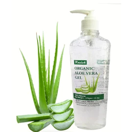 Raslok Aloe Vera Gel | Pure & Natural Aloe Gel | For Face Skin & Hair Care 370gm (Natural)
