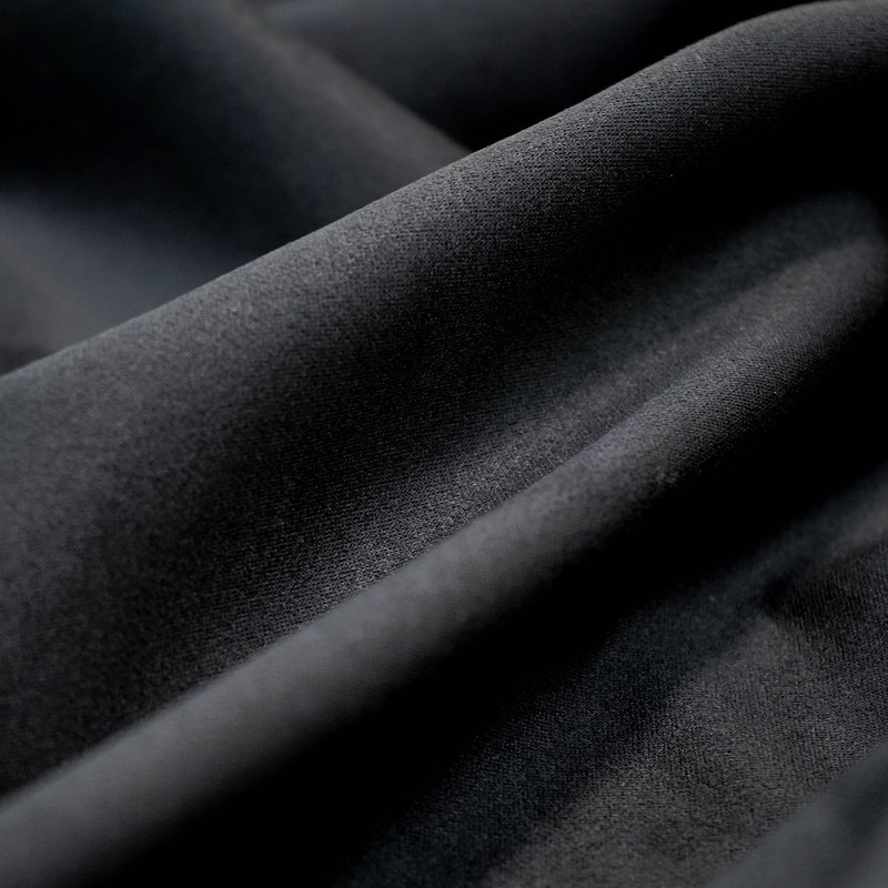 Alcantara Style Charcoal Stretch Spandex Faux Suede Fabric - Perfect
