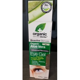 O.D. Co. Organic Aloe Vera Eye Gel Infused w/ Cucumber To Help Reduce Fine Lines 0.5 floz