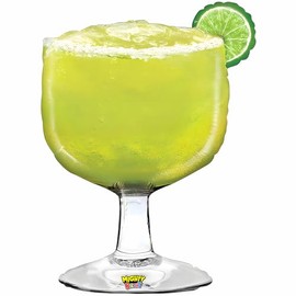 1 New XXL 40 inch Margarita Balloon Party Fiesta Cinco de Mayo Favors Decor Gift Luau Mexican Food Photo Booth Prop