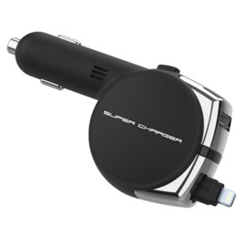 DC Charger Reel Indicator 4.8A Lightning Black NKL-80