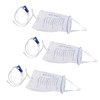 10PCS Enema Bag Set 1000ML Silicone Reusable Hangable Enema Cleaner