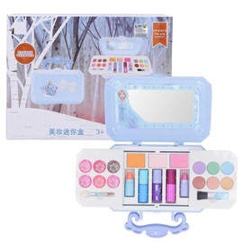Pretend Makeup Play Set for Little Girls Lip Balm Nail Polish Fake Cosmetics Kit