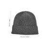WOONEKY Elegant Winter Cap Cozy Knitted Beanies for Women Acrylic