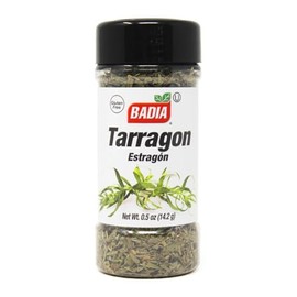 Estragón Badia 14.2g | Hierba Seca Aromática para Cocina | Especias Naturales para Carnes, Pescado, Salsas, Ensaladas y Adobos | Ideal para Recetas Francesas y Mexicanas | Alta Calidad