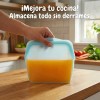 Bolsa Silicona Reutilizable Grado Alimenticio Libre Bpa 2p F