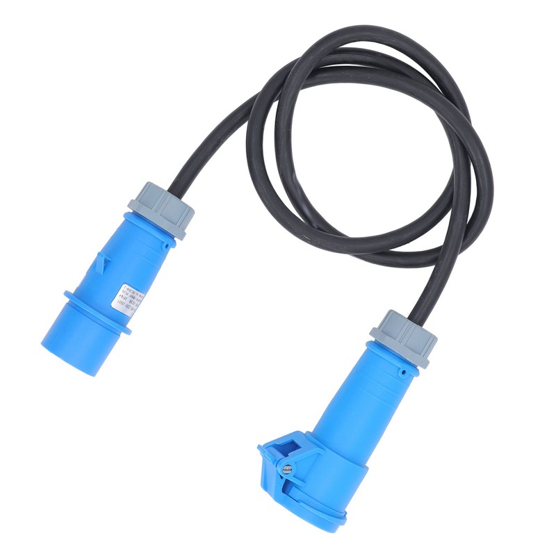 Camping Adapter Cable Male to Female 16A Coupling High Current
