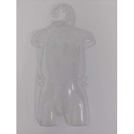 Henta Plastic Body Forms | Clothing Retail Store Mannequin (Clear, Toddler, Set of 10)