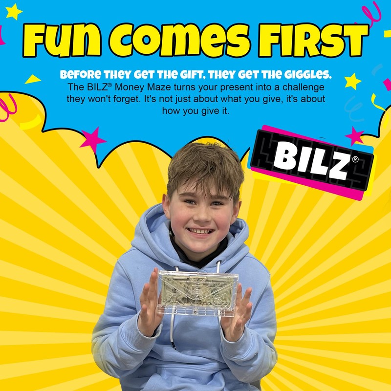 Bilz E-Lope Puzzle - Money Gift Maze Brainteaser by TE