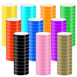 1000 Pieces Paper Wristband, BetterJonny Disposable Rainbow Wrist Straps Identification Wristbands 10 Colors Admission Bands Waterproof Paper Bracelets Wristbands for Events Party Bar