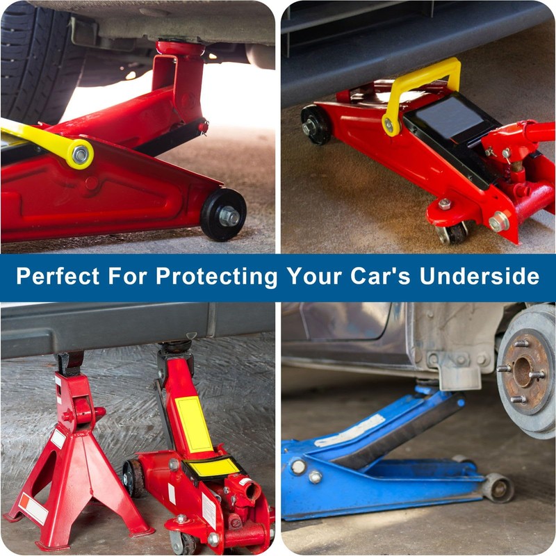 Trolley Jack Rubber Pad,Car Jack Pad Slotted Trolley Jacking Rubber