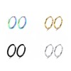 Surgical Stainless Steel Thin Hoop Earrings 6mm/8mm/10mm Small Huggie Hoop
