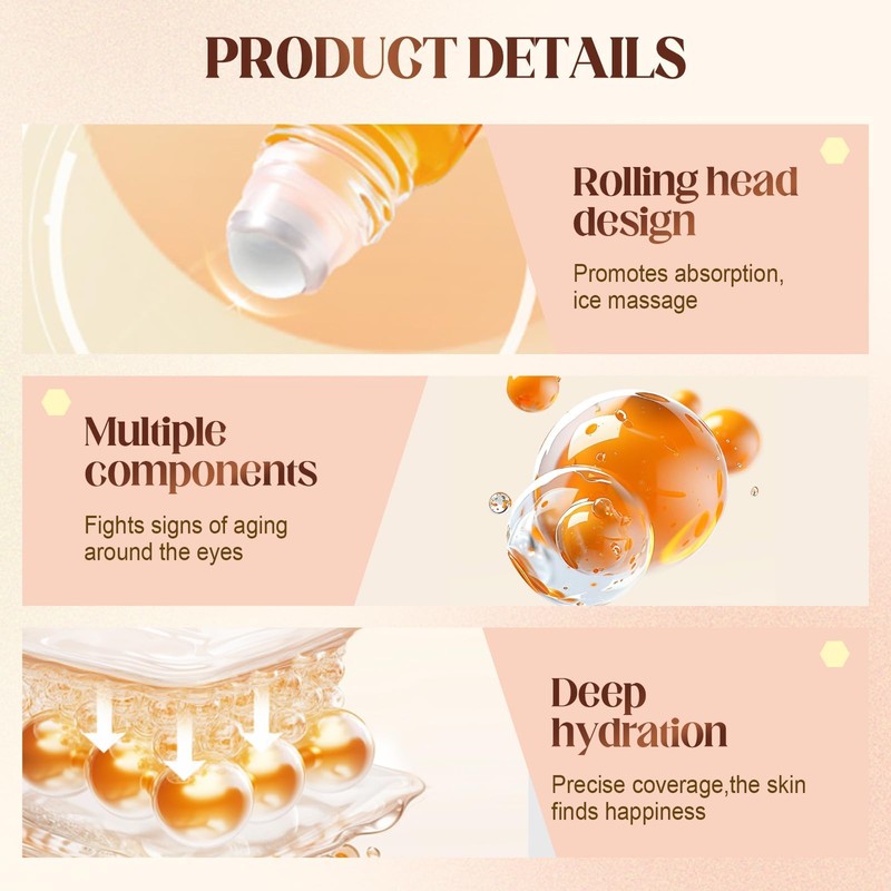 2PCS Lutein Eye Essence Oil, 2025 NEW VC Lutein Eye