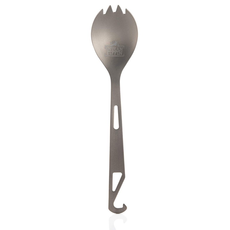Indian Tiffin Titanium Alloy Spork and Utility Spoon Perfect to