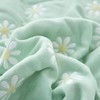 SANACYNA 6-Layer Gauze 100% Cotton Muslin Blanket Sunflower Twin Size