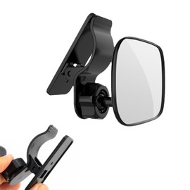 AutoAutositz Rückspiegel, Spiegel Auto Baby, Rückspiegel Baby Auto mit Gefederten Clips, 360° Schwenkbar Baby-Autospiegel, 106 * 75mm, Rücksitzspiegel Baby für Meisten Auto