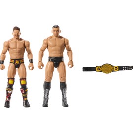 Mattel WWE Main Event Championship Showdown 2-Pack Action Figures & Accessory, Series #20 Gunther & The Miz Collectible Set