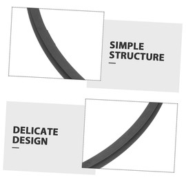 Outanaya Bar Stool Floor Protectors Bar Stool Base Ring 3pcs Chassis Rubber Strip Anti-Friction