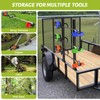 Weed Eater Racks for Open Trailer, 3 Place Heavy Duty