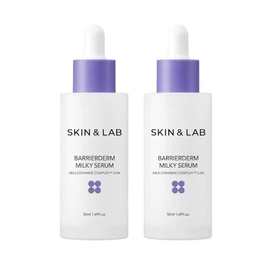 SKIN & LAB Barrier Derm Milky Serum, 1.7 fl oz (50 ml), Serum, Set of 2, Includes Fun Sample
