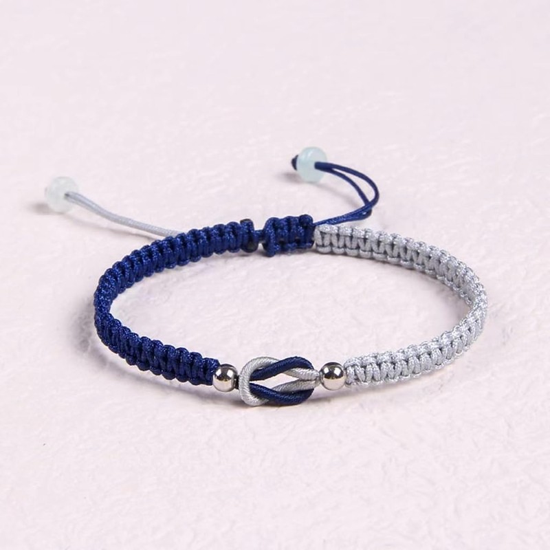 DivaGlamz To My Granddaughter-Infinity Forever Love Heart Bracelet, Natural Emperor
