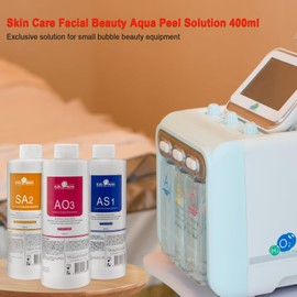 Elitzia Aqua Peel Solution Hydro Facial Aquapeel serum Skin Care AS1 SA2 AO3 Hydro Facial Dermabrasion Machine Face Cleansing Moisturizing 14.1Fl.oz Set Of 3 ETYYS123