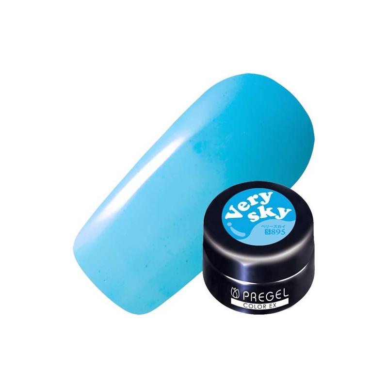 PRE GEL Color EX Berry Sky 0.1 oz (3 g)