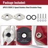 UPS15-55SFC 59896773 Stainless Steel Circulator Pump 3-Speed