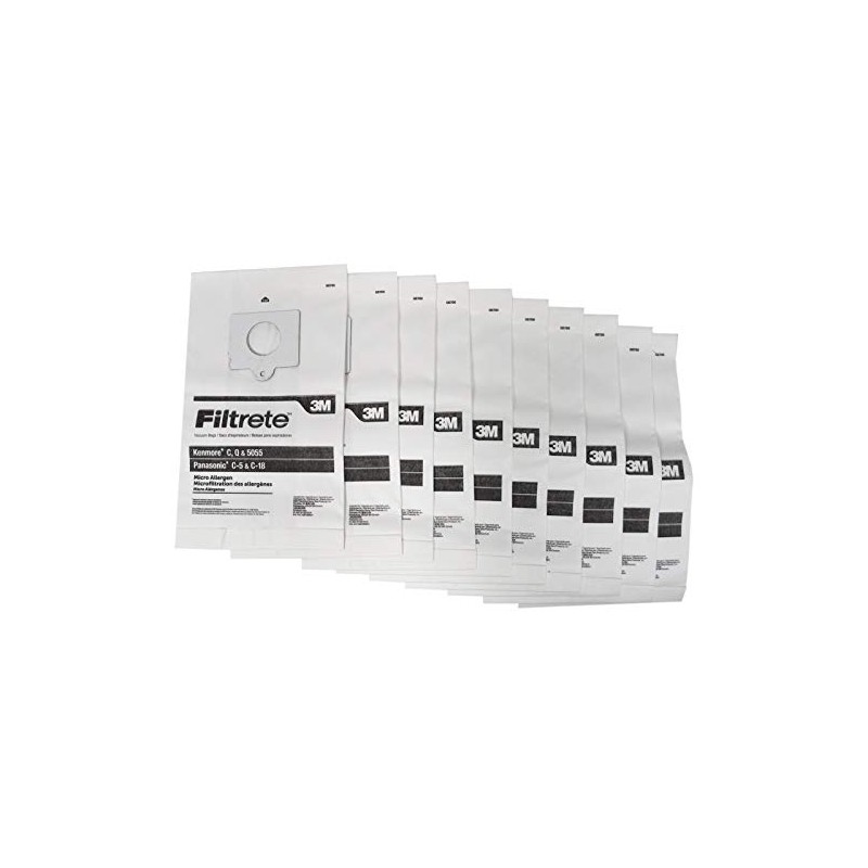Kenmore Panasonic Style C-5 and C-18 Micro Allergen Vacuum Bag