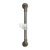 18 in MedGear Wall-Mount Bath Assisting Grab Bar, Satin Nickel