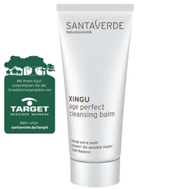 Santaverde / Xingu age perfect cleansing balm / facial cleansing / cleansing balm / rich and extra gentle / removes make-up and dirt / for demanding and dry skin / 100% vegan / 100 ml